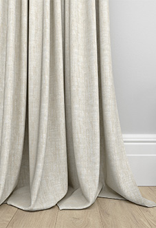 Laura Ashley Ambrose Pale, Natural - Made to Measure Curtains